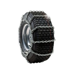 Paire de chaînes à neige RUD pneu tracteur 15x6.00-6 15x4.50-8