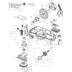 Cuscinetto paraolio XR50032535 ORIGINALE Worx