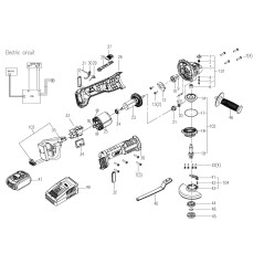 CHIAVE FISSA DISCO XR50014526 ORIGINALE Worx