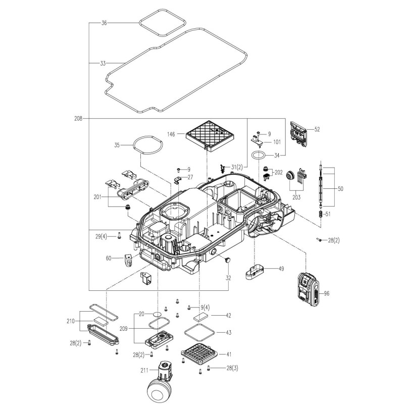 Couverture de clôture électronique