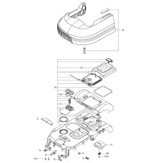 Worx XR50044036 Original Battery Pack Decorative Cover | Newgardenstore.eu