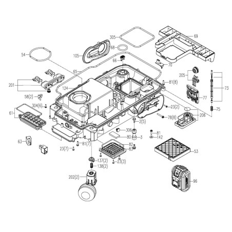 Cover XR50041516 ORIGINAL Worx | Newgardenstore.eu