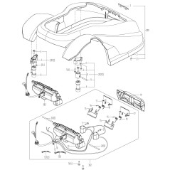 SET DI SOSPENSIONI II XR50028037 ORIGINALE Worx