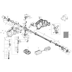 ASSEMBLAGGIO LANCE2 XR60044383 ORIGINALE Worx | Newgardenstore.eu