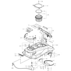 ORIGINAL Worx XR50029468 STOP SWITCH ASSEMBLY | Newgardenstore.eu