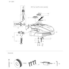 ORIGINAL Worx XR50032330 BATTERY PLUG