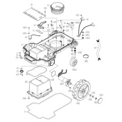 terminale XR50025057 ORIGINALE Worx | Newgardenstore.eu