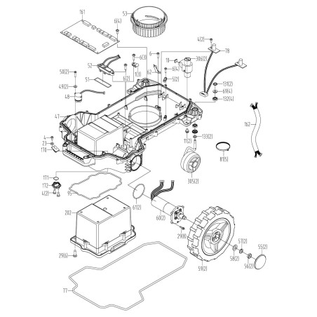 terminale XR50025057 ORIGINALE Worx | Newgardenstore.eu