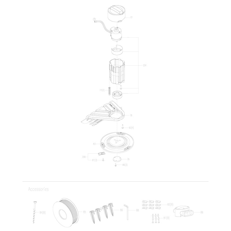 Guard XR50036869 ORIGINAL Worx
