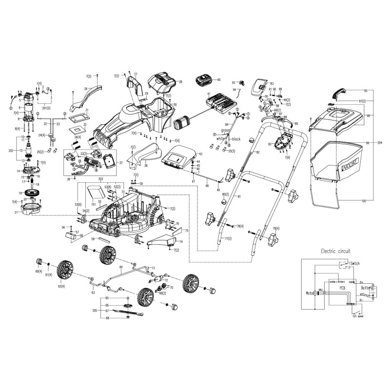CHARGEUR (100-240 V, 20 V, 36 W) WA3874