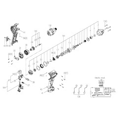 Set di scatole ingranaggi XR50044815 ORIGINALE Worx