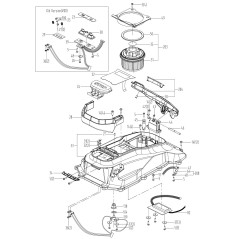 Display PCB XR50024703 ORIGINAL Worx | Newgardenstore.eu