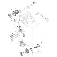 DISTANZIATORE ZS770699 ORIGINALE Briggs & Stratton