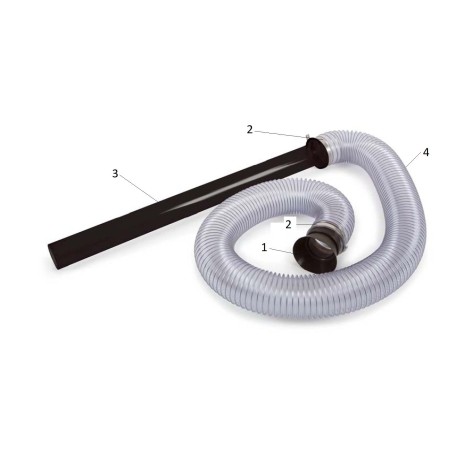 TUYAU D'ÉCHAPPEMENT ADAPTATEUR | Newgardenstore.eu