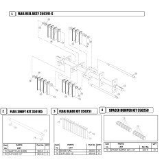 SPINDLE BLADES . PR500 AR350141 ORIGINAL Billy Goat | Newgardenstore.eu