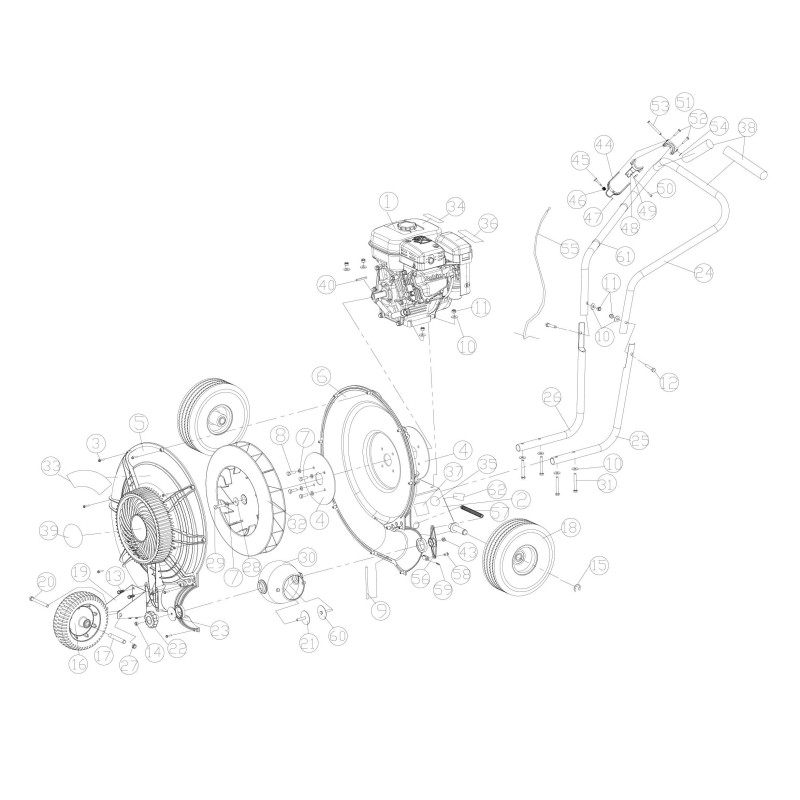 Billy Goat AR441154 ORIGINAL MANUAL AUCTION STOP