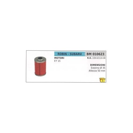 Filtro benzina ROBIN - SUBARU EY15 Ø esterno 35mm rasaerba 228.62110.08 | Newgardenstore.eu