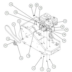 TRASMISSIONE A CINGHIA 5L45 (PBL) AR520006 ORIGINALE Billy Goat | Newgardenstore.eu
