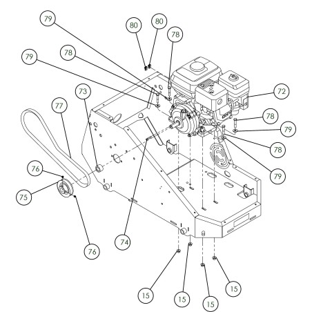 Riemenantrieb 5L45 (PBL) | Newgardenstore.eu