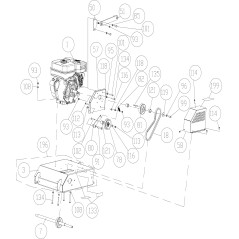 RESORTE DE RUEDA TENSORA SUPERIOR OS900SP