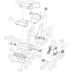 PULLEY 0.75" ID X 4" SECTION 4L AR351210 GENUINE Billy Goat | Newgardenstore.eu