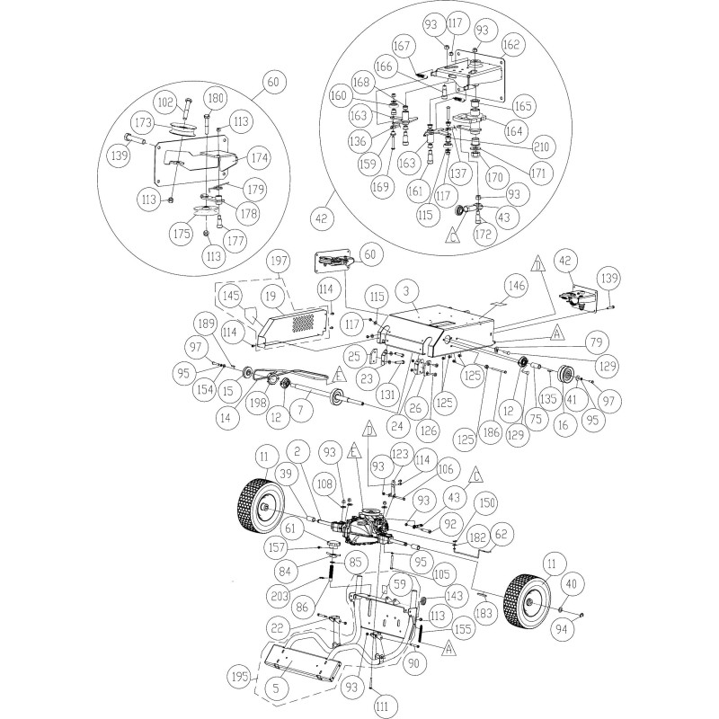 3V PULLEY CHAIN ??TENSIONER GROOVE AR351216 ORIGINAL Billy Goat