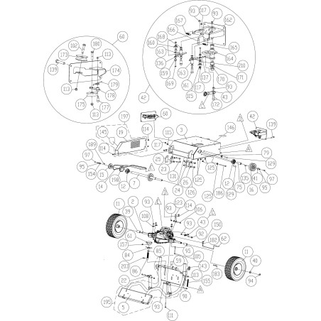 3V PULLEY CHAIN ??TENSIONER GROOVE AR351216 ORIGINAL Billy Goat | Newgardenstore.eu