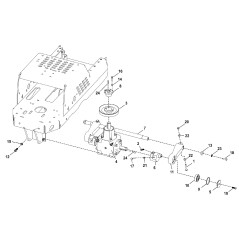 SCREW CAP 1/4"-20X2 1/2" ZP AR8041012 ORIGINAL Billy Goat | Newgardenstore.eu