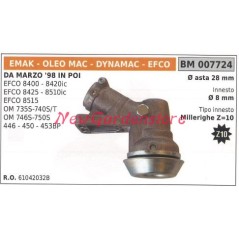 Coppia conica compatibile decespugliatore OLEOMAC 753 746S 750S EFCO 8400 61042032B