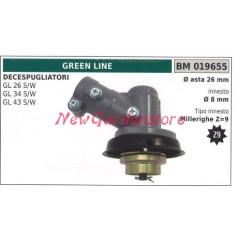 Coppia conica GREENLINE decespugliatore GL 26S/W 34S/W 43S/W 019655 | Newgardenstore.eu