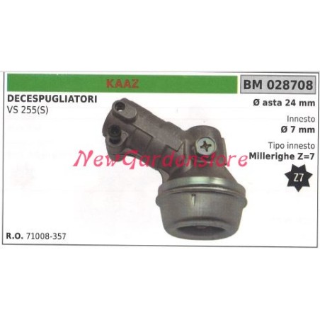 KAAZ bevel gear pair brushcutter VS 255(S) 028708 | Newgardenstore.eu