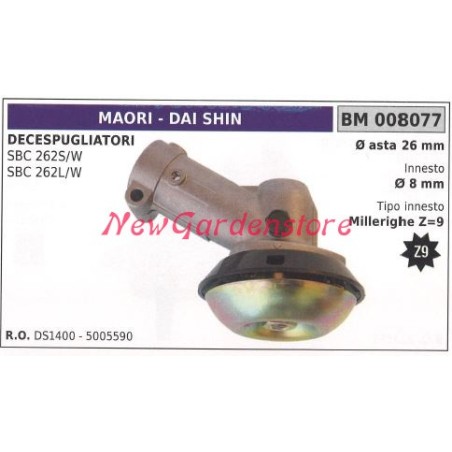 Coppia conica MAORI decespugliatore SBC 262S/W 262L/W 008077 | Newgardenstore.eu