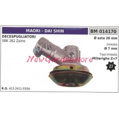 Coppia conica MAORI decespugliatore SBK 262 ZAINO 014170