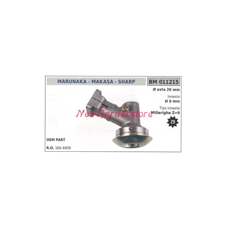 Coppia conica MARUNAKA decespugliatore oem part 011215