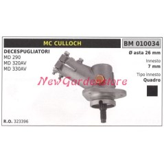 MCCULLOCH bevel gear pair MD 290 320AV 330AV brushcutter 010034