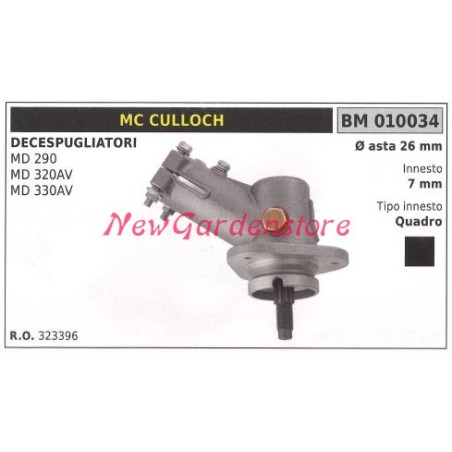 Coppia conica MCCULLOCH decespugliatore MD 290 320AV 330AV 010034 | Newgardenstore.eu