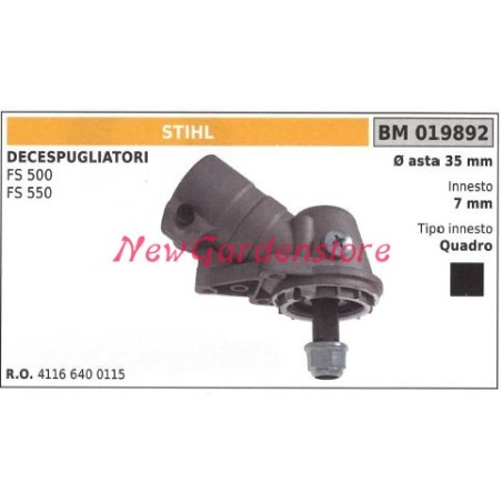 Paire d'engrenages coniques STIHL débroussailleuse FS 500 550 019892 | Newgardenstore.eu