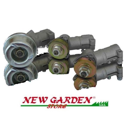 Par de engranajes cónicos para cabezal de desbrozadora 32 mm eje 10 ranuras 270187 EMAK | Newgardenstore.eu