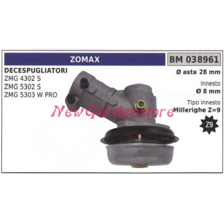 Coppia conica ZOMAX decespugliatore ZMG 4302S 5302S 5303 W PRO 038961 | Newgardenstore.eu