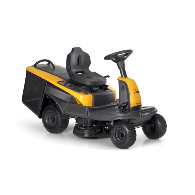 STIGA SWIFT 372e battery-powered ride-on mower with a cutting width of 72 cm