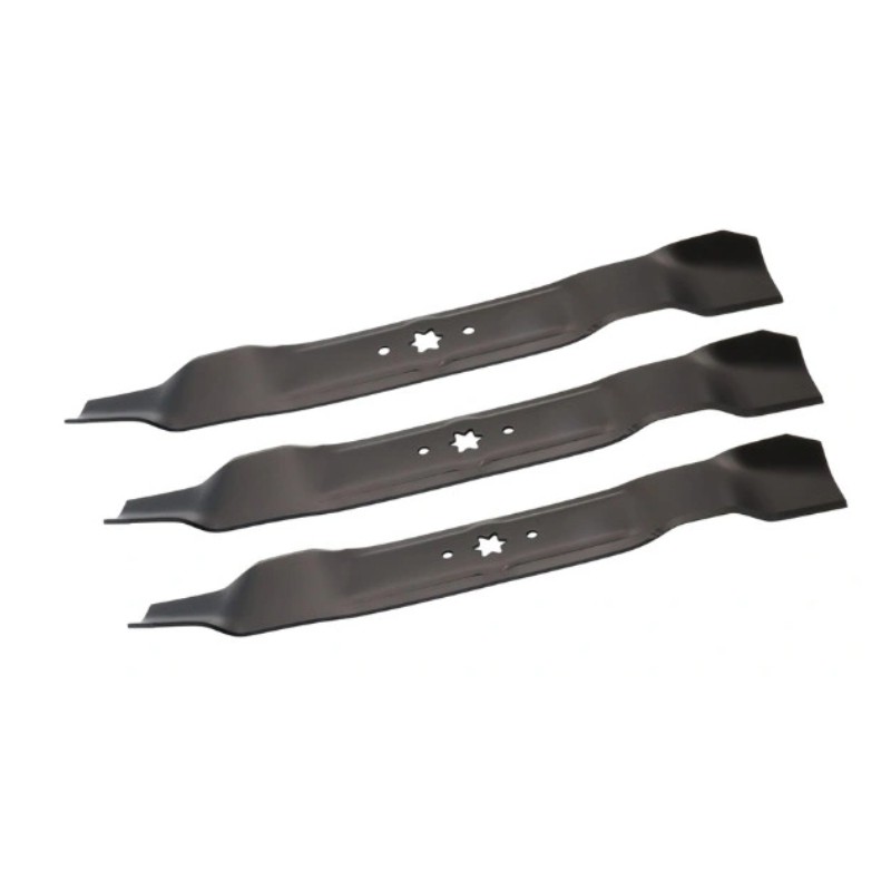 Kit de cuchillas para tractor cortacésped Cub Cadet XZ8 S137i original, plano de 137 cm