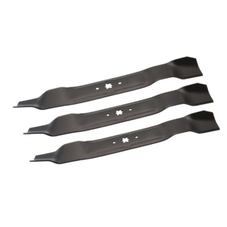 Kit de cuchillas para tractor cortacésped Cub Cadet XZ8 S137i original, plano de 137 cm | Newgardenstore.eu