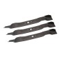 Kit de cuchillas para tractor cortacésped Cub Cadet XZ8 S137i original, plano de 137 cm