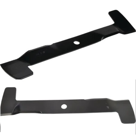 Pair of SNAPPER lawn tractor blades flat 38" rear discharge 496 mm 885419BZYP | Newgardenstore.eu