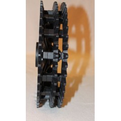 Par de ruedas dentadas de 3 TOTONES ORIGINAL AMBROGIO para robot L85 ELITE | Newgardenstore.eu