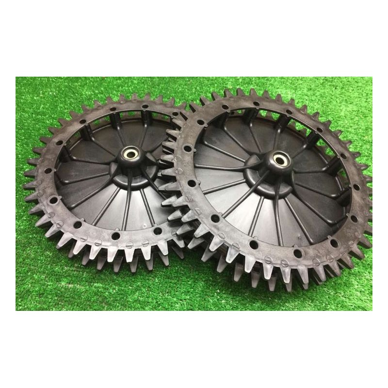 Pair of ORIGINAL AMBROGIO gear wheels for L85 DELUXE-ELITE-EVOLUTION robot