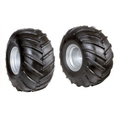 Pair of 21/11.00-8" tyred wheels with 50 mm spacers NIBBI FC 30 M mower | Newgardenstore.eu