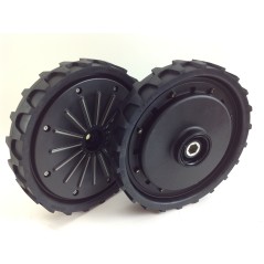 Paar AMBROGIO rubberflex Räder für L250 Rasenmäher Robotermäher | Newgardenstore.eu