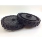 Pair of AMBROGIO rubberflex wheels for L250 lawnmower robot mowers