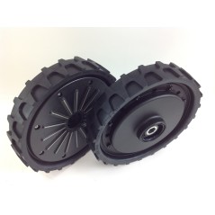 Paire de roues AMBROGIO rubberflex pour tondeuse robot L250 | Newgardenstore.eu